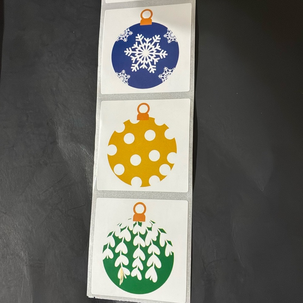 1,000 LARGE ORNAMENT STICkERS - Picture 5 of 11